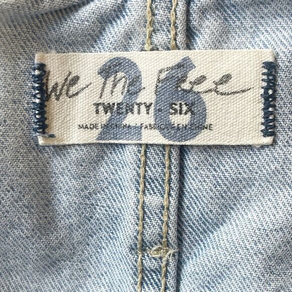 Free people Sadie belted paperbag denim jeans. 26 - Picture 6 of 9